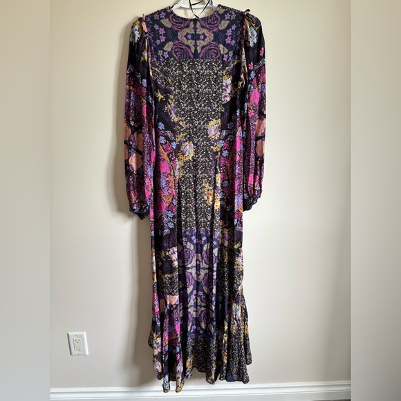#426 Free People Mariaโs Printed Midi Dress - Picture 12 of 14